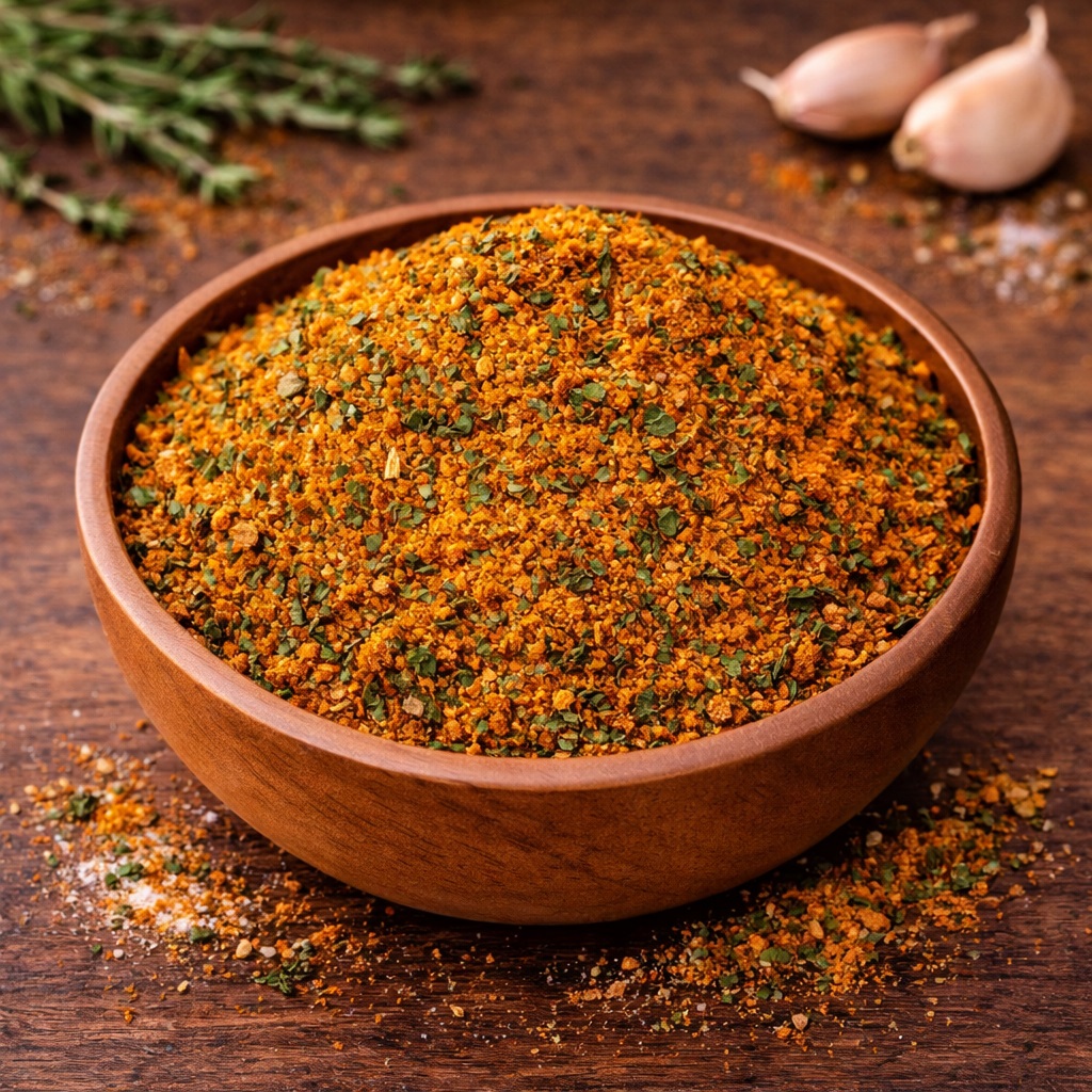 Zioła zamiast soli w miseczce